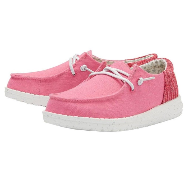 Wendy Youth Funk Fuchsia Hey Dude Schuhe Seitenansicht