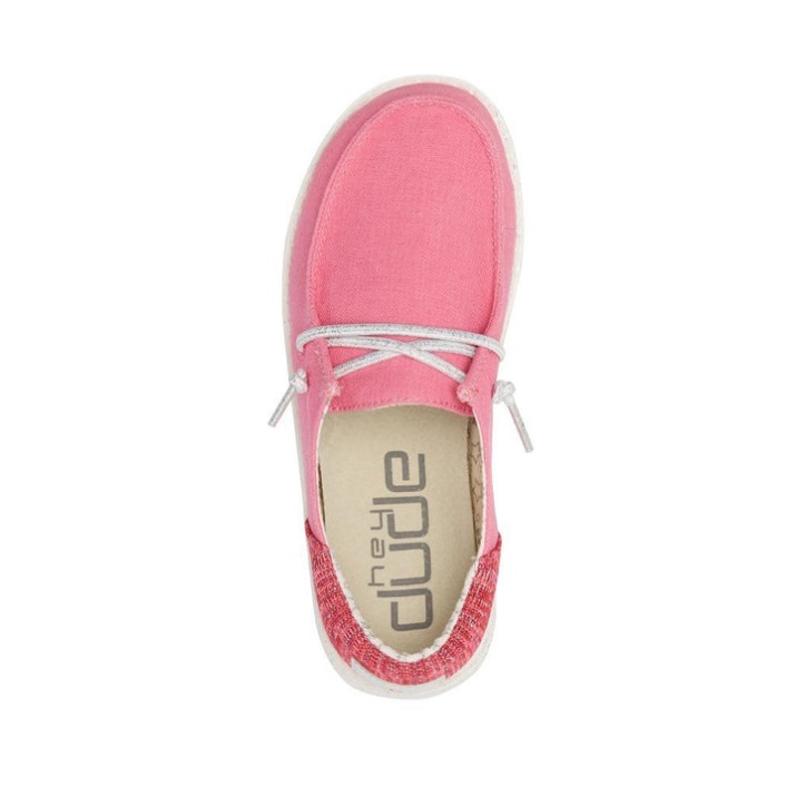 Wendy Youth Funk Fuchsia Hey Dude Schuhe Lifestyle-Aufnahme